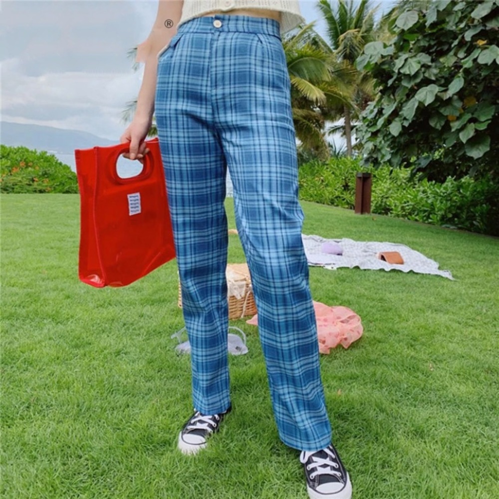 plaid pants - Picture 1 of 3